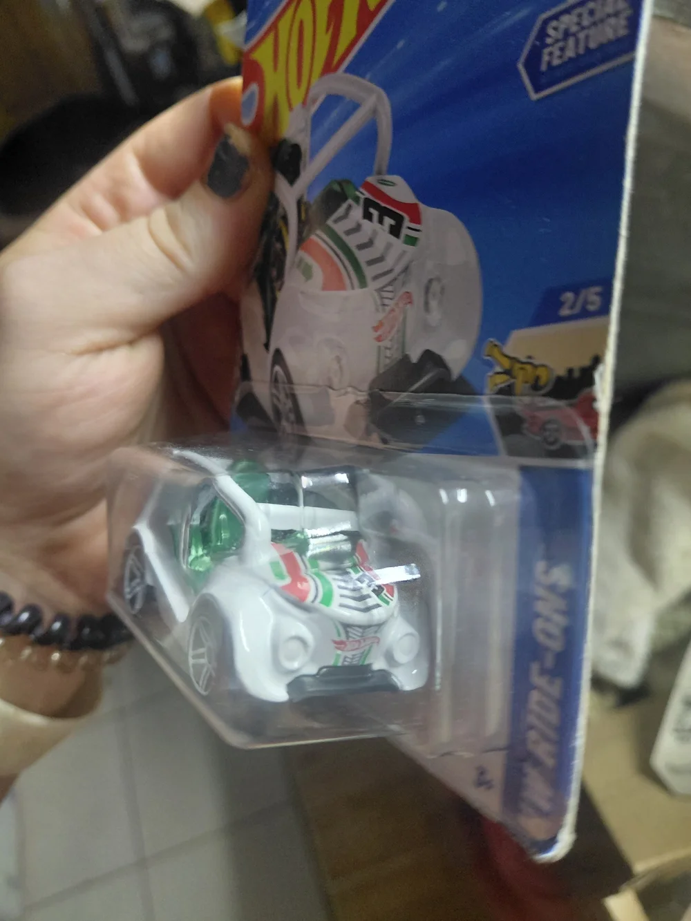 Hot Wheels Kick Kart (23/250) from the 2025 HW Ride-Ons series, inspired by the